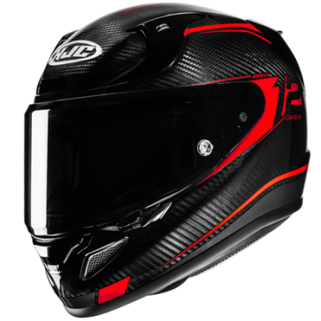 HJC CASCO INTEGRALE RPHA 12 CARBON KERES ROSSO MC1