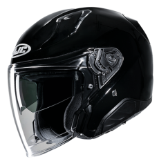 HJC CASCO JET FIBRA RPHA31 NERO LUCIDO