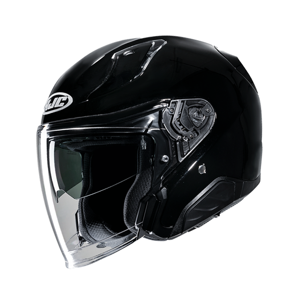 HJC CASCO JET FIBRA RPHA31 NERO LUCIDO