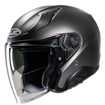 HJC CASCO JET FIBRA RPHA31 TATANIO OPACO