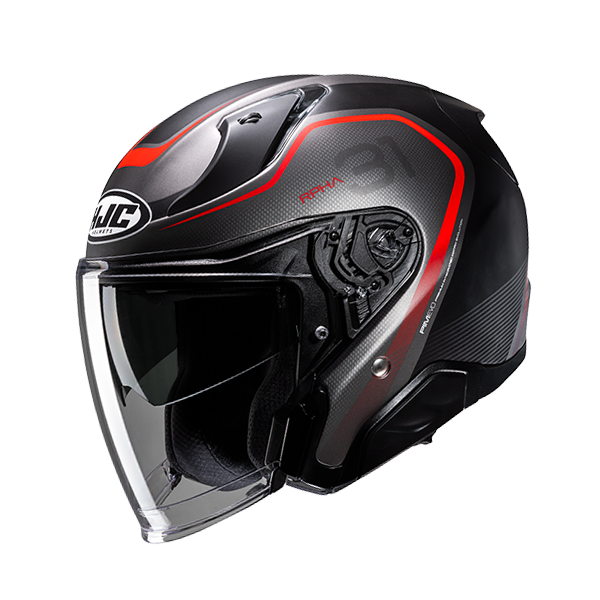 HJC CASCO JET FIBRA RPHA31 KOUV ROSSO MC1SF