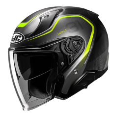 HJC CASCO JET FIBRA RPHA31 KOUV GIALLO FLUO MC3HSF
