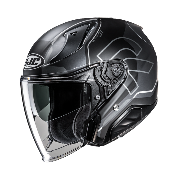 HJC CASCO JET FIBRA RPHA31 DEREEN GRIGIO MC5SF