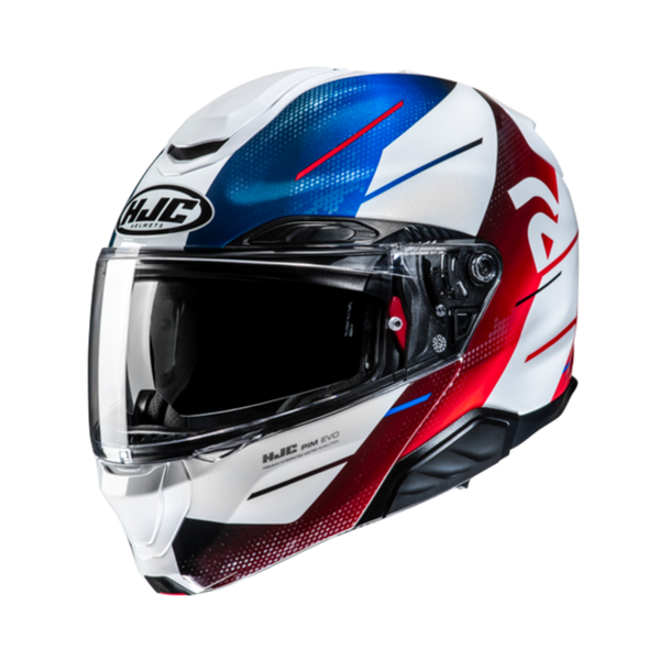 HJC CASCO MODULARE IN FIBRA RPHA 91 BLAT ROSSO BLU MC21