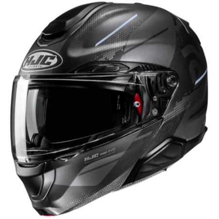 HJC CASCO MODULARE IN FIBRA RPHA 91 BLAT GRIGIO MC5SF
