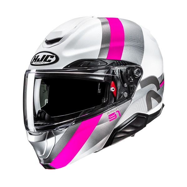 HJC CASCO MODULARE IN FIBRA RPHA 91 FENSH ROSA MC8