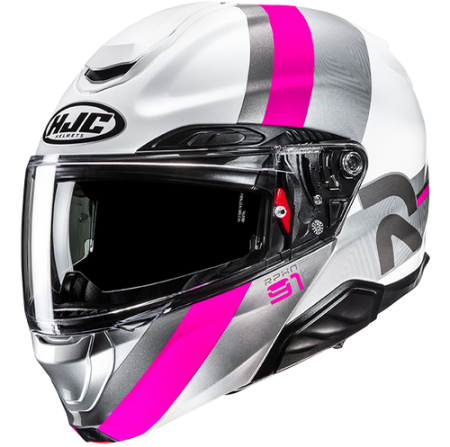 HJC CASCO MODULARE IN FIBRA RPHA 91 FENSH ROSA MC8