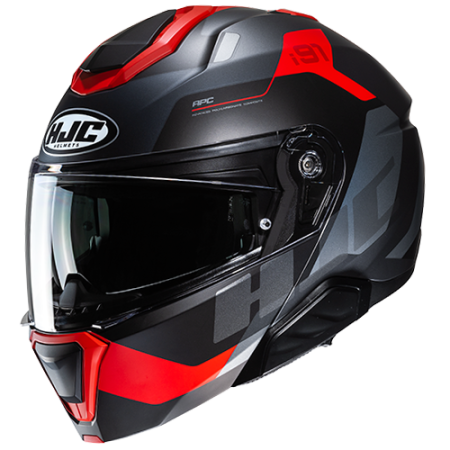 HJC CASCO MODULARE i91 CARST ROSSO MC1SF