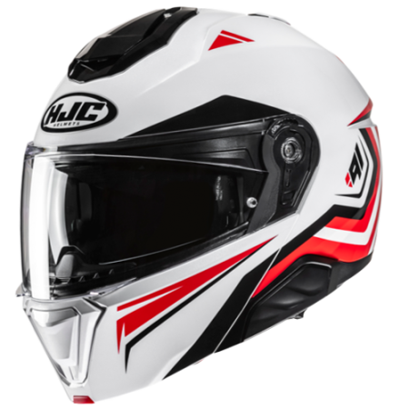 HJC CASCO MODULARE i91 TRICUS ROSSO MC1