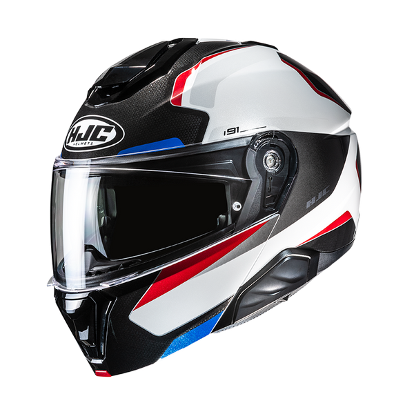 HJC CASCO MODULARE i91 FELIO ROSSO BLU MC21