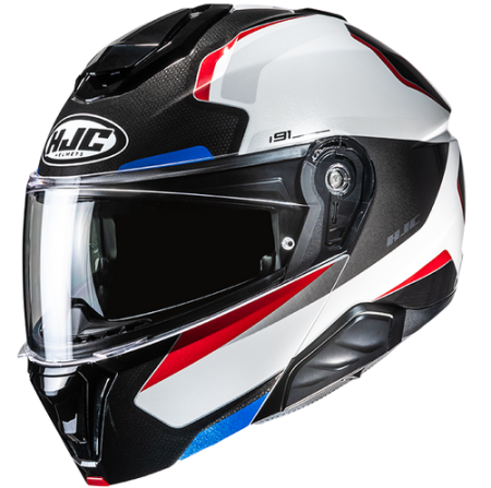 HJC CASCO MODULARE i91 FELIO ROSSO BLU MC21