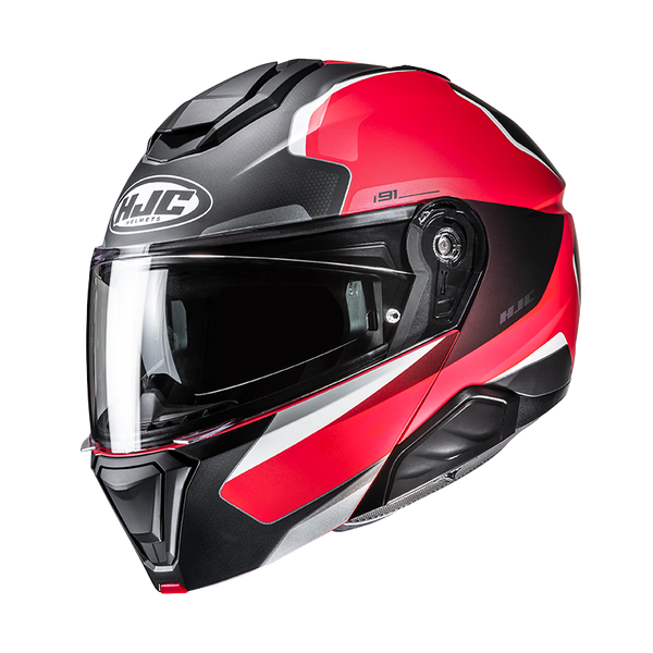 HJC CASCO MODULARE i91 FELIO ROSSO MC1SF
