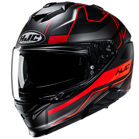 HJC CASCO INTEGRALE i71 IORIX ROSSO MC1SF