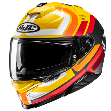 HJC CASCO INTEGRALE i71 VIZ GIALLO FLUO MC3SF