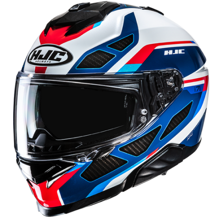 HJC CASCO INTEGRALE i71 ZEST ROSSO BLU MC21