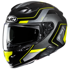 HJC CASCO INTEGRALE FIBRA F71 ARCAN GIALLO FLUO MC3H