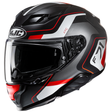 HJC CASCO INTEGRALE FIBRA F71 ARCAN ROSSO MC1