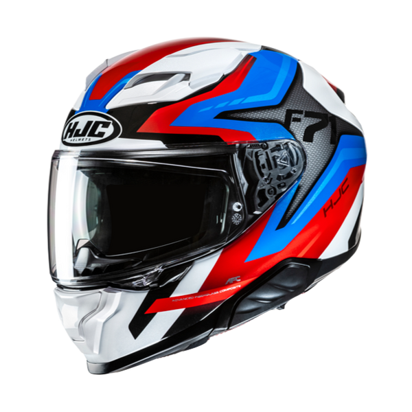 HJC CASCO INTEGRALE FIBRA F71 FES ROSSO BLU MC21