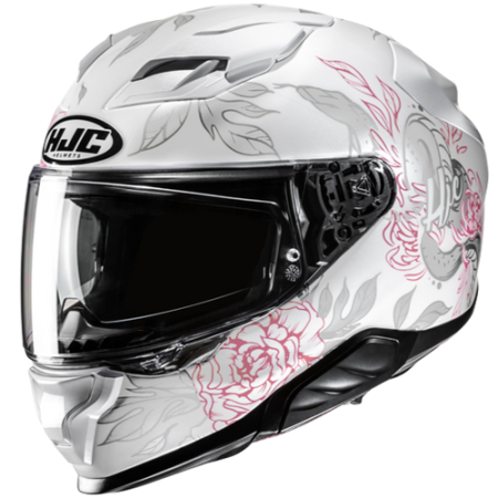HJC CASCO INTEGRALE FIBRA F71 ELIZ ROSA MC8