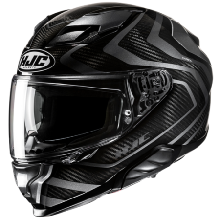 HJC CASCO INTEGRALE FIBRA F71 CARBON NEVIO GRIGIO MC5