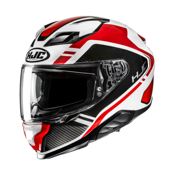 HJC CASCO INTEGRALE FIBRA F71 TOZZ ROSSO MC1