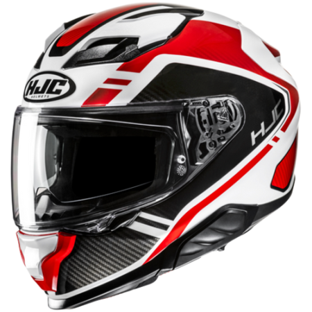 HJC CASCO INTEGRALE FIBRA F71 TOZZ ROSSO MC1