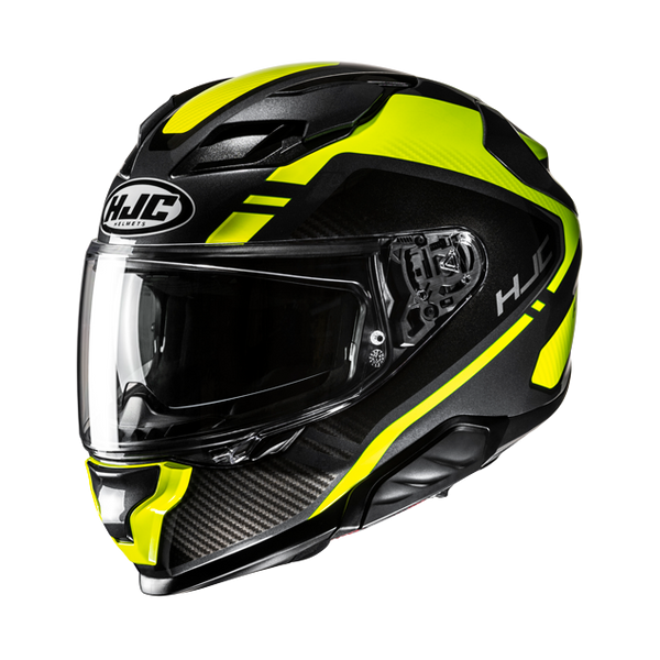 HJC CASCO INTEGRALE FIBRA F71 TOZZ GIALLO FLUO MC3H