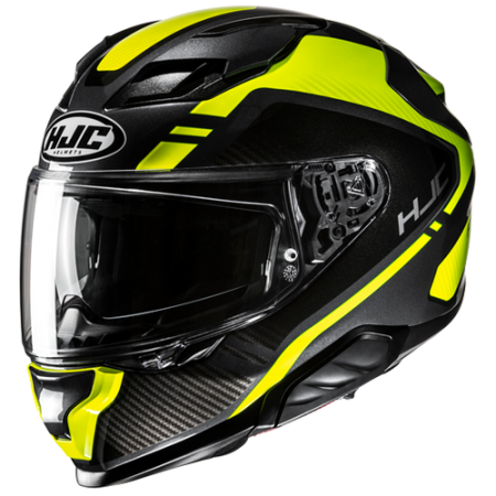 HJC CASCO INTEGRALE FIBRA F71 TOZZ GIALLO FLUO MC3H