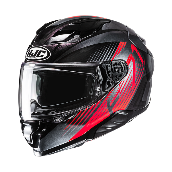 HJC CASCO INTEGRALE FIBRA F71 CATOS ROSSO MC1