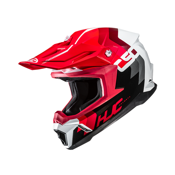 HJC CASCO INTEGRALE CROSS C50 PRIMAL ROSSO MC1