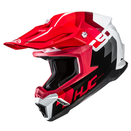 HJC CASCO INTEGRALE CROSS C50 PRIMAL ROSSO MC1