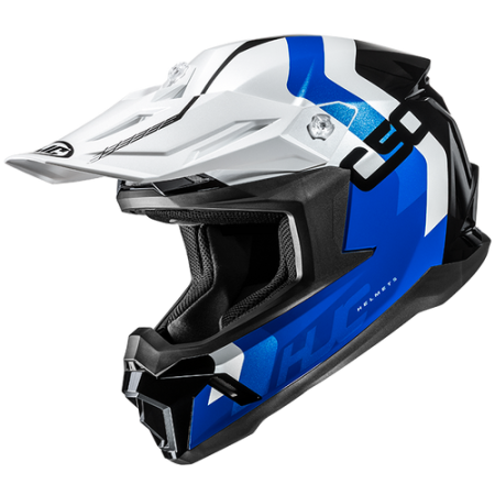 HJC CASCO INTEGRALE CROSS C50 PRIMAL BLU MC2