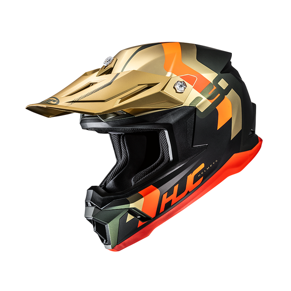 HJC CASCO INTEGRALE CROSS C50 PRIMAL ARANCIONE MC6HSF