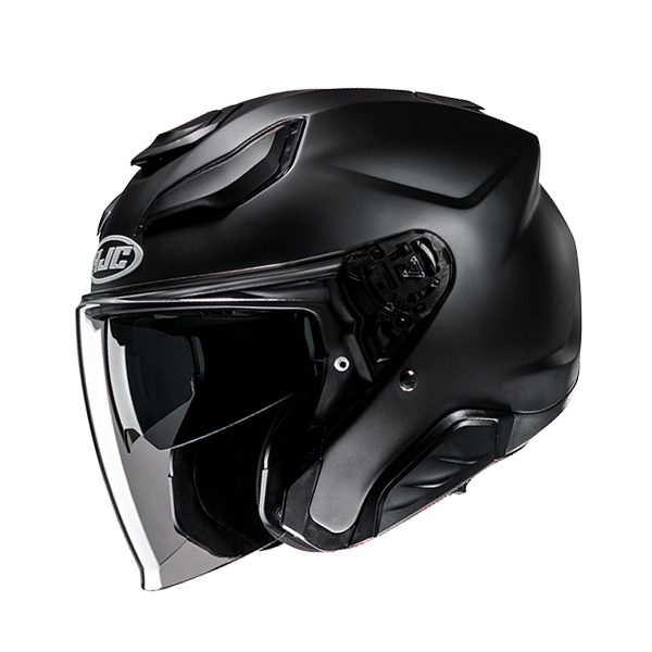 HJC CASCO JET FIBRA F31 NERO OPACO