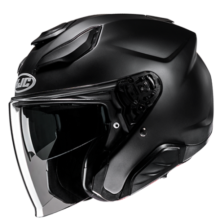 HJC CASCO JET FIBRA F31 NERO OPACO