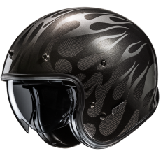 HJC CASCO JET FIBRA V31 FIRO GRIGIO MC5