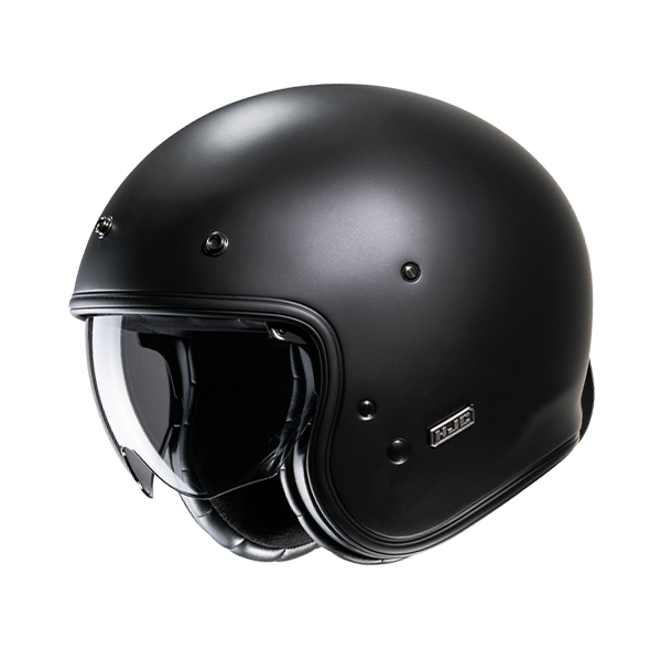 HJC CASCO JET FIBRA V31 NERO OPACO