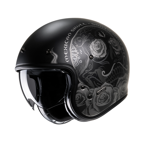 HJC CASCO JET FIBRA V31 DESTO GRIGIO MC5SF