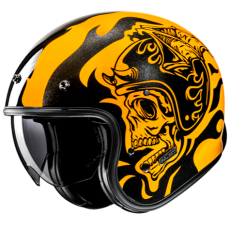 HJC V31 FLAME GIALLO MC3