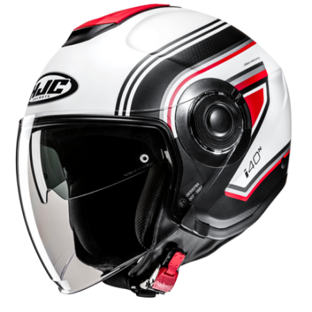 HJC CASCO JET i40 LINIA ROSSO MC21SF
