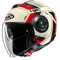 HJC CASCO JET i40 VELU ROSSO MC1