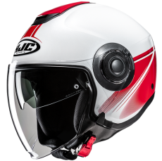 HJC CASCO JET i40 VISION ROSSO MC1