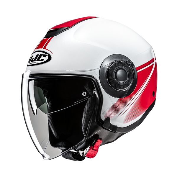 HJC CASCO JET i40 VISION ROSSO MC1