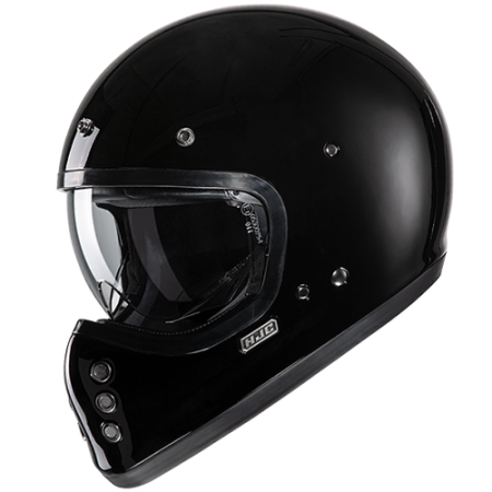 HJC CASCO INTEGRALE FIBRA V60 NERO LUCIDO