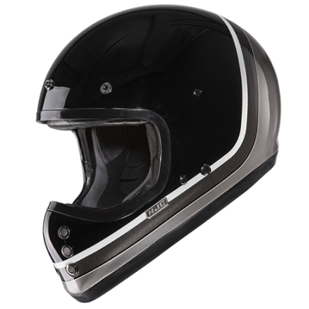 HJC CASCO INTEGRALE FIBRA V60 SCOBY GRIGIO MC5