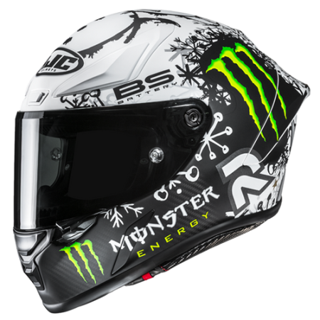 HJC CASCO INTEGRALE FIBRA RPHA 1 V2 QUARTARARO WINTER TEST