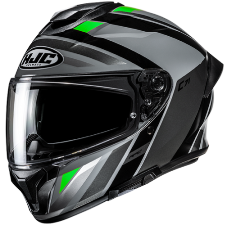 HJC CASCO INTEGRALE C71 FABER VERDE MC4