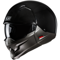 HJC CASCO JET MODULARE i20N NERO LUCIDO