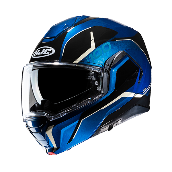 HJC CASCO JET MODULARE i20N LORIX BLU MC2