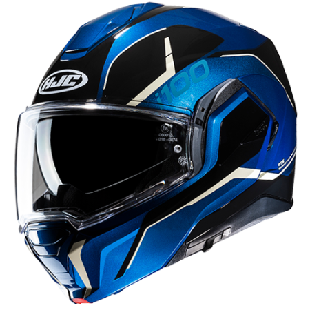 HJC CASCO JET MODULARE i20N LORIX BLU MC2